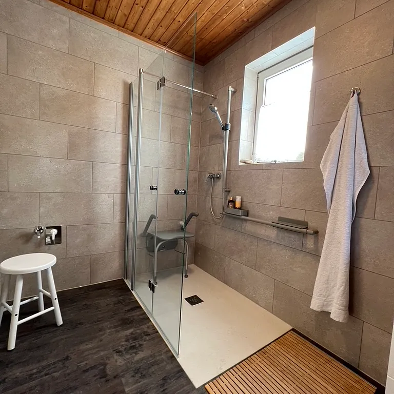 Barrierefreie Dusche