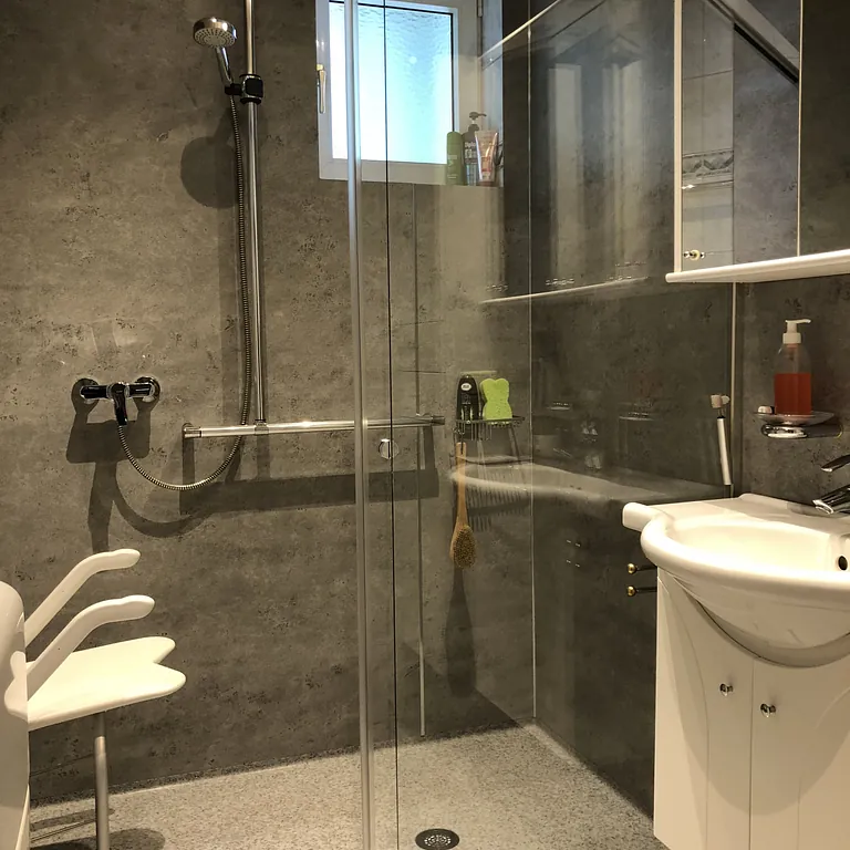 Barrierefreie Dusche