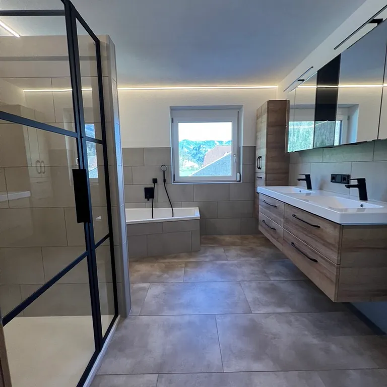 Barrierefreie Dusche