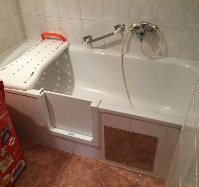 Badewannentür
